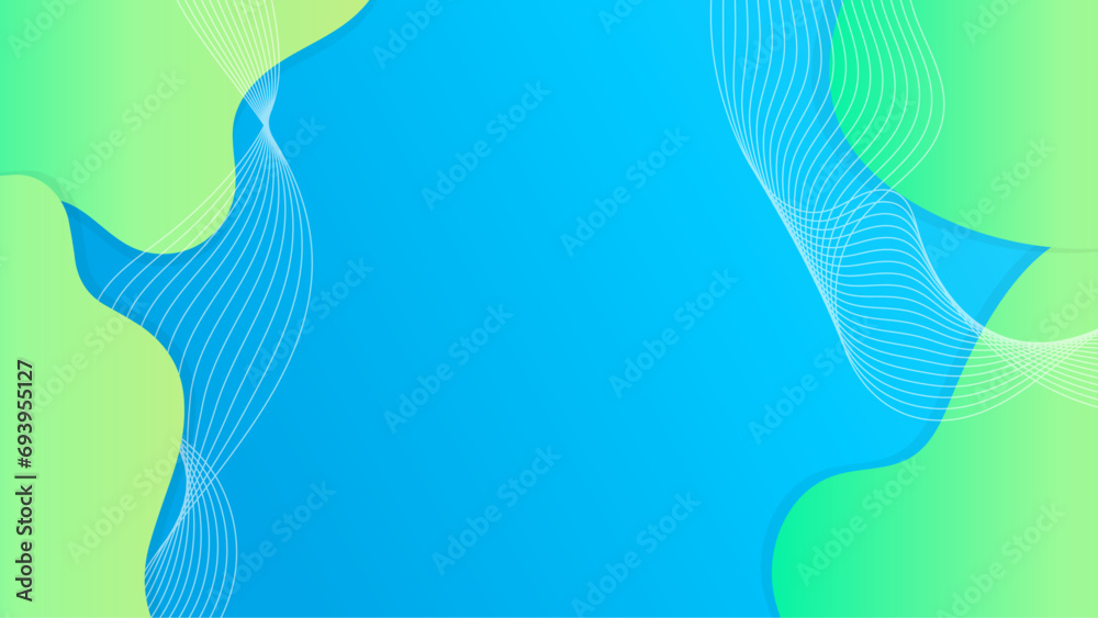 Green and blue vector modern abstract simple background with wave and liquid elements vector illustration Green and blue vector modern abstract simple background with wave and liquid elements vector illustration