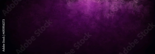 Dark purple background with spotlight effect in banner format.