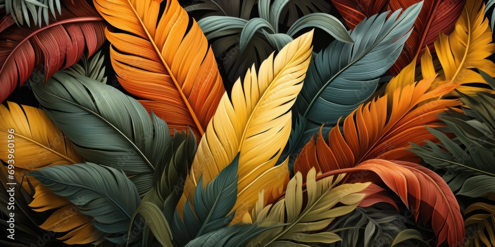 Creative floral background, AI generated Creative floral background, AI generated