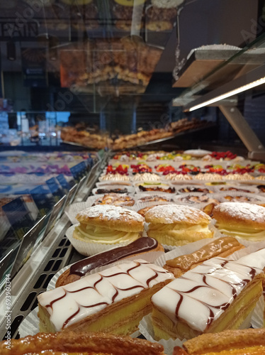 Delicious french pastries