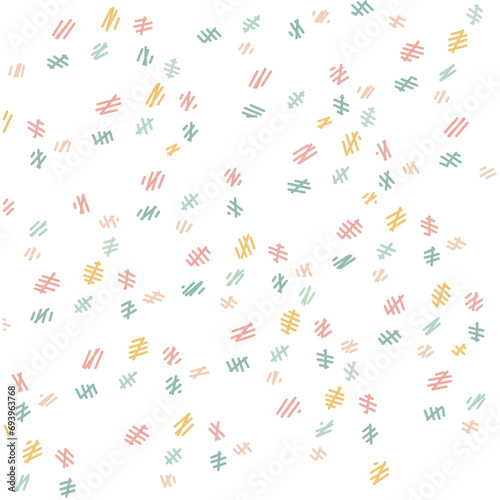 seamless pattern with colorful doodle vector kids wear print