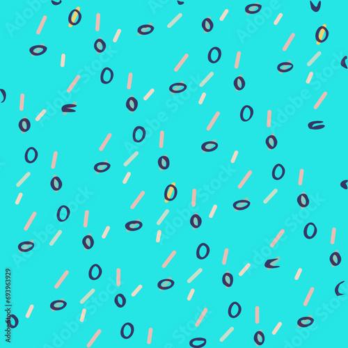 abstract blue background with circles