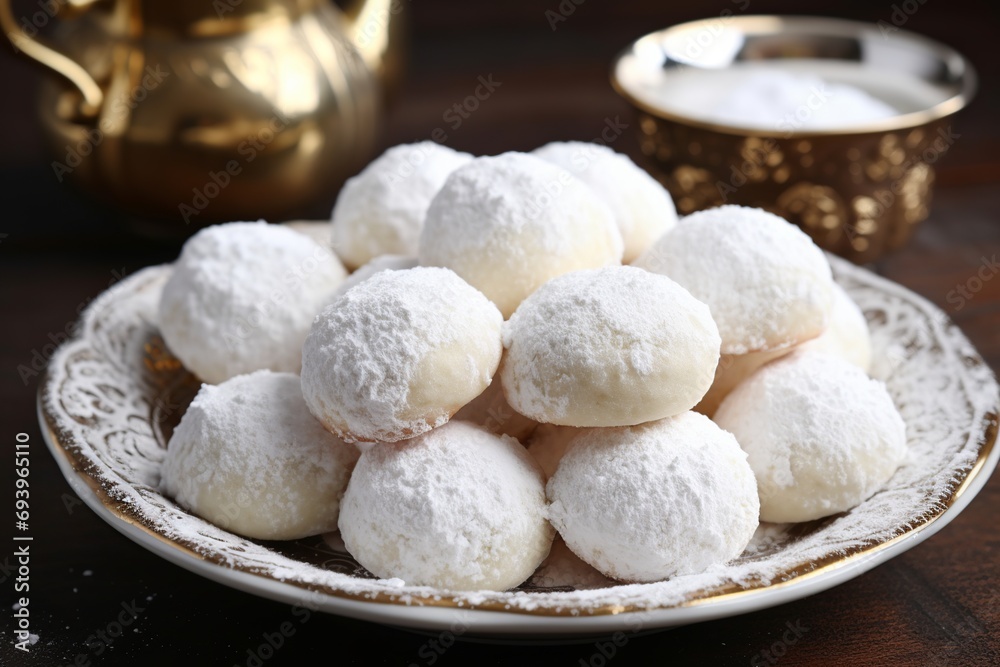 Kourabiedes: Traditional Greek Butter Cookies for Easter and Christmas Kourabiedes: Traditional Greek Butter Cookies for Easter and Christmas
