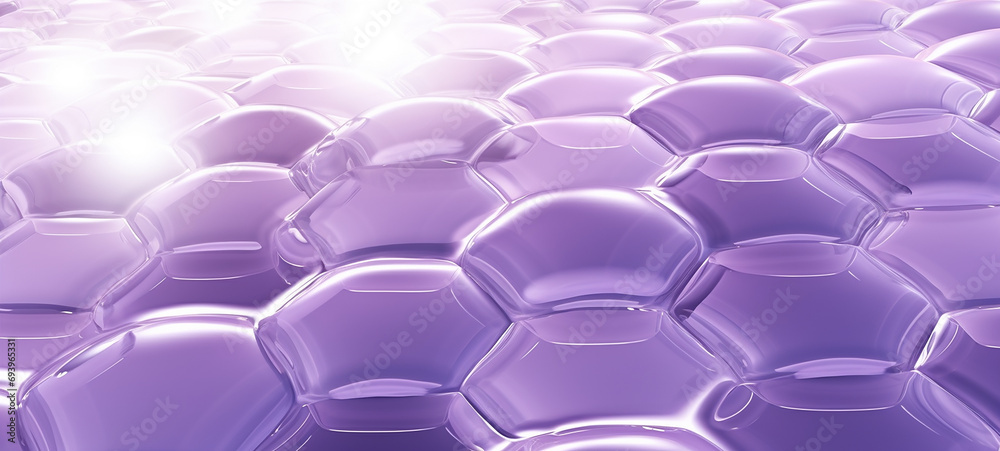 Obraz premium 3d style of molecular structures 