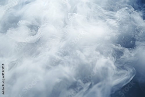 A close-up view of a cloud of smoke. Can be used to depict pollution, fire, or mysterious atmosphere
