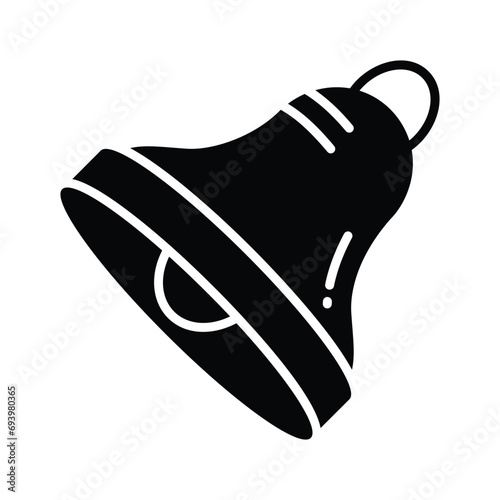 Download this premium icon of bell, notification bell vector design