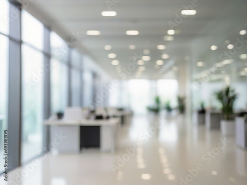Blur-background-of-modern-office -business-concept.