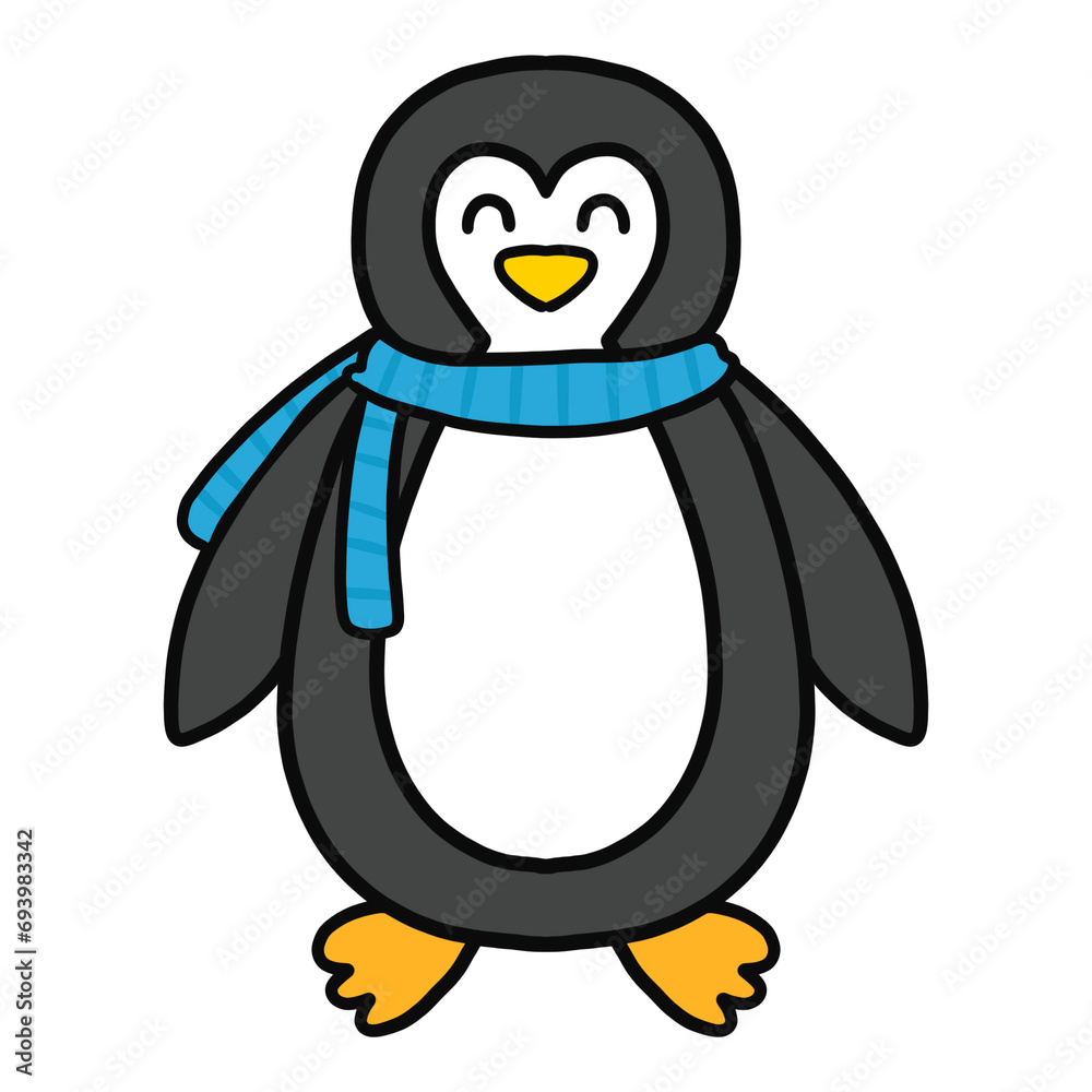 Obraz premium penguin cartoon 