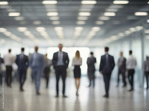 blurred-image-of-business-people-standing-in-office.business-background