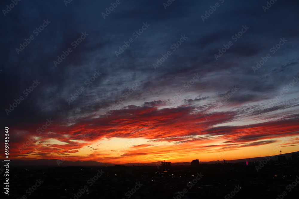 Fototapeta premium Summer sunset