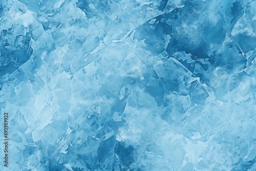 A detailed view of a surface covered in blue ice. Perfect for winter-themed designs or nature-related projects