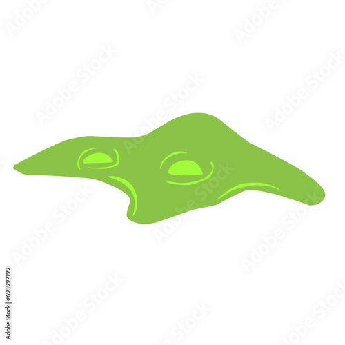 poisonous green liquid