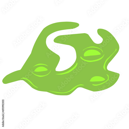 poisonous green liquid