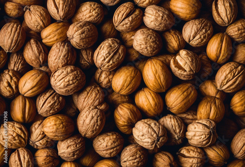 Autumn's Nutty Delight A Walnut Close Up photo