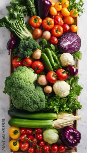 Harvested Glory Vegetables Close Up photo