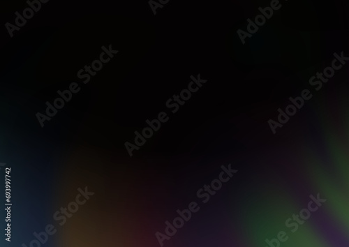 Dark Silver, Gray vector bokeh and colorful pattern.