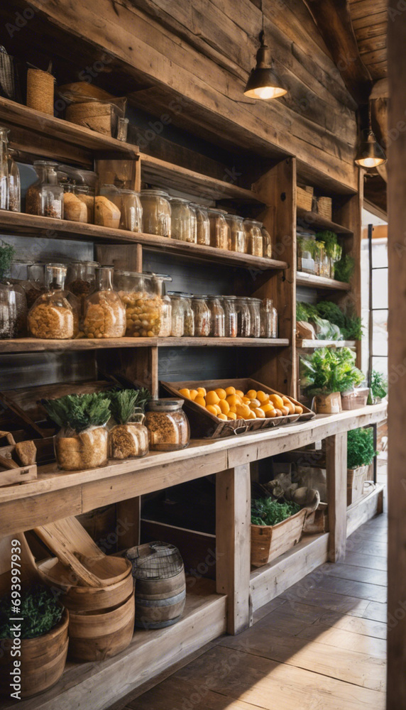 A Peek Inside the Cozy Haven FarmShop's Rustic Interior