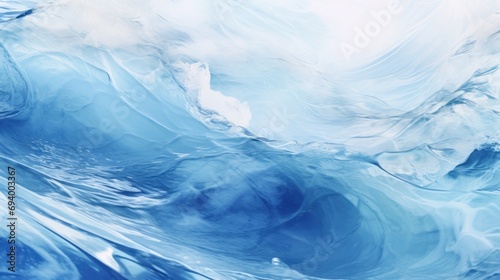 A close up view of a wave in the ocean. This picture captures the beauty and power of the ocean. Perfect for any project related to nature, water, or the beach