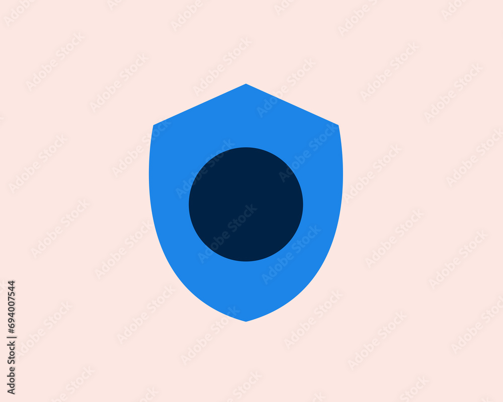 Protection of funds vector illustration in flat style design. Protection of funds vector illustration in flat style design.