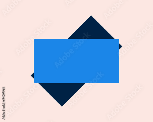 two banknotes vector illustration in flat style design.	