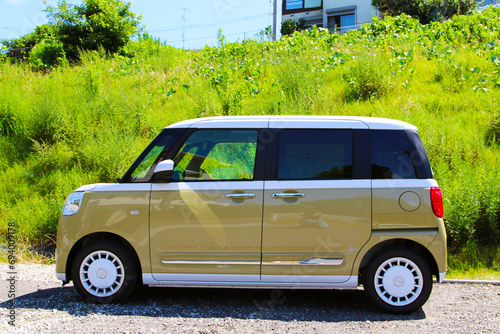 軽自動車のサイド