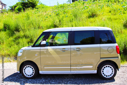 軽自動車のサイド