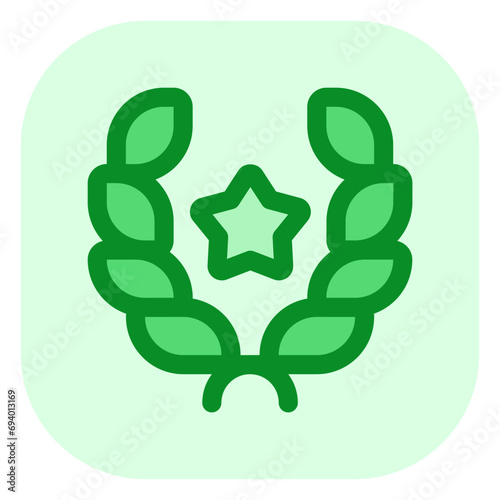 Editable award, laurel, achievement, nomination vector icon. Movie, cinema, entertainment. Part of a big icon set family. Perfect for web and app interfaces, presentations, infographics, etc