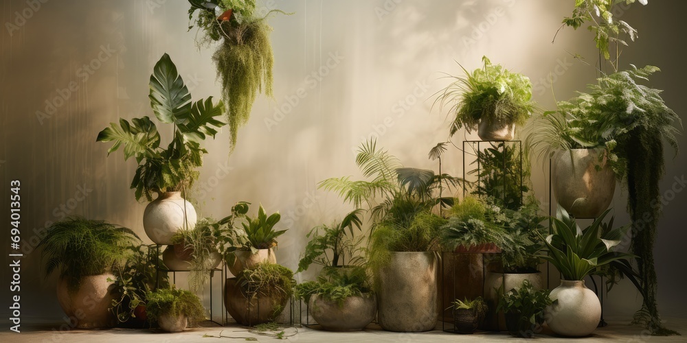 Cultivating greenery in an urban setting, blending nature with architecture. Cultivating greenery in an urban setting, blending nature with architecture.