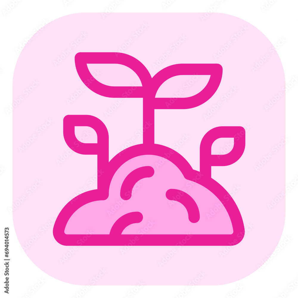 Editable seedling, plant, growing seed vector icon. Gardening, landscaping, horticulture. Part of a big icon set family. Perfect for web and app interfaces, presentations, infographics, etc Editable seedling, plant, growing seed vector icon. Gardening, landscaping, horticulture. Part of a big icon set family. Perfect for web and app interfaces, presentations, infographics, etc