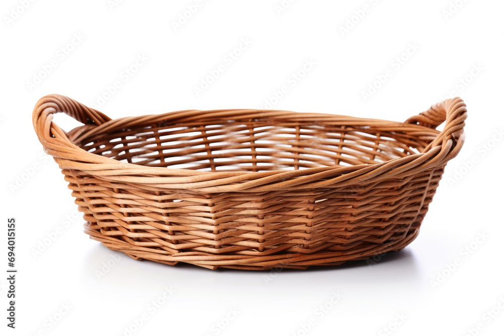 Empty Handcrafted Basketry