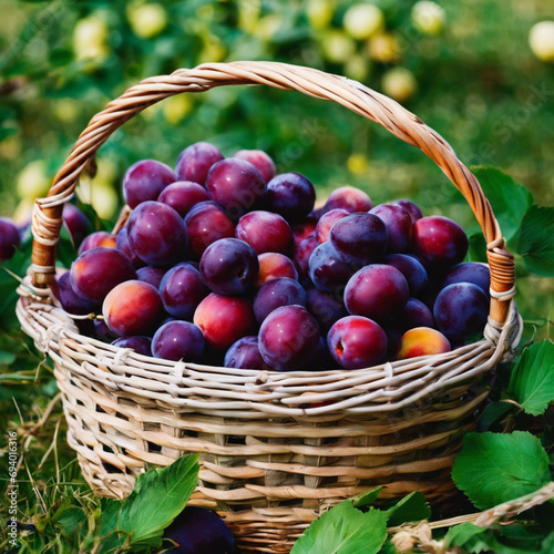 Purple Harmony Plums in Homestead Delight photo