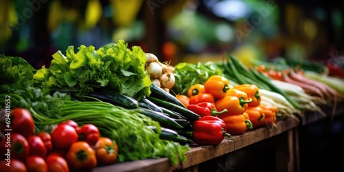 Organic market bounty: fresh, healthy vegetables for vibrant, plant based diets.