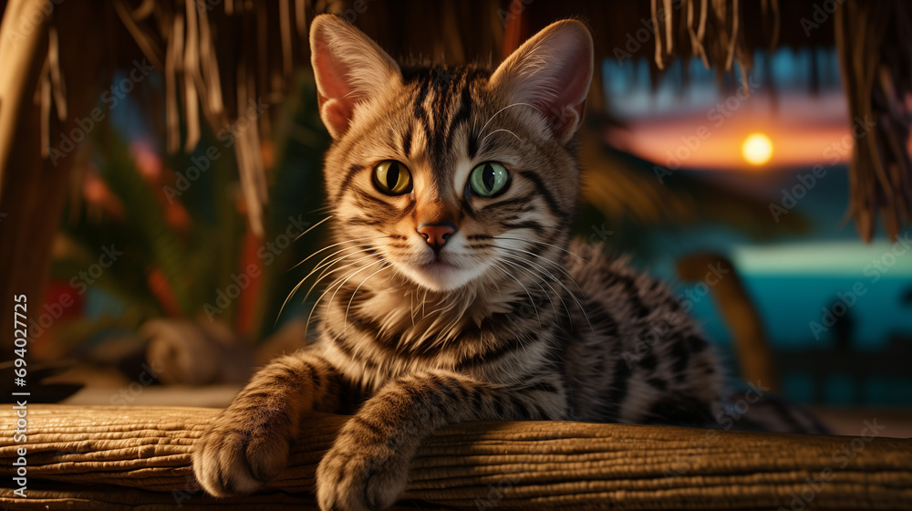 Beautiful, cute cat from Belize