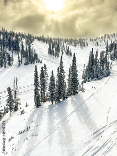 Ski area in the Colorado Rockies 