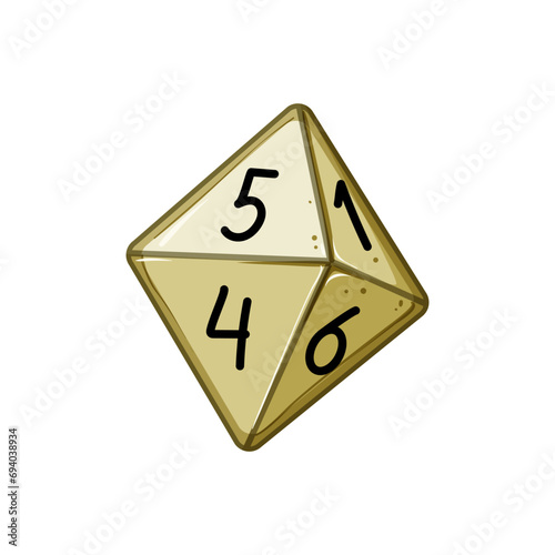 gambling dice cartoon. roll backgammon, number random, chance black gambling dice sign. isolated symbol vector illustration