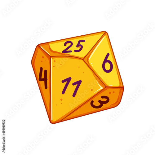 backgammon dice cartoon. number random, chance black, gamble lucky backgammon dice sign. isolated symbol vector illustration