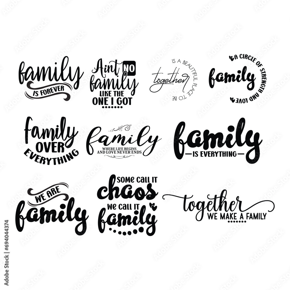 10 Family Bundle 10 Family Bundle