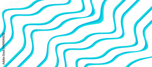 abstract blue sea wave flow line background