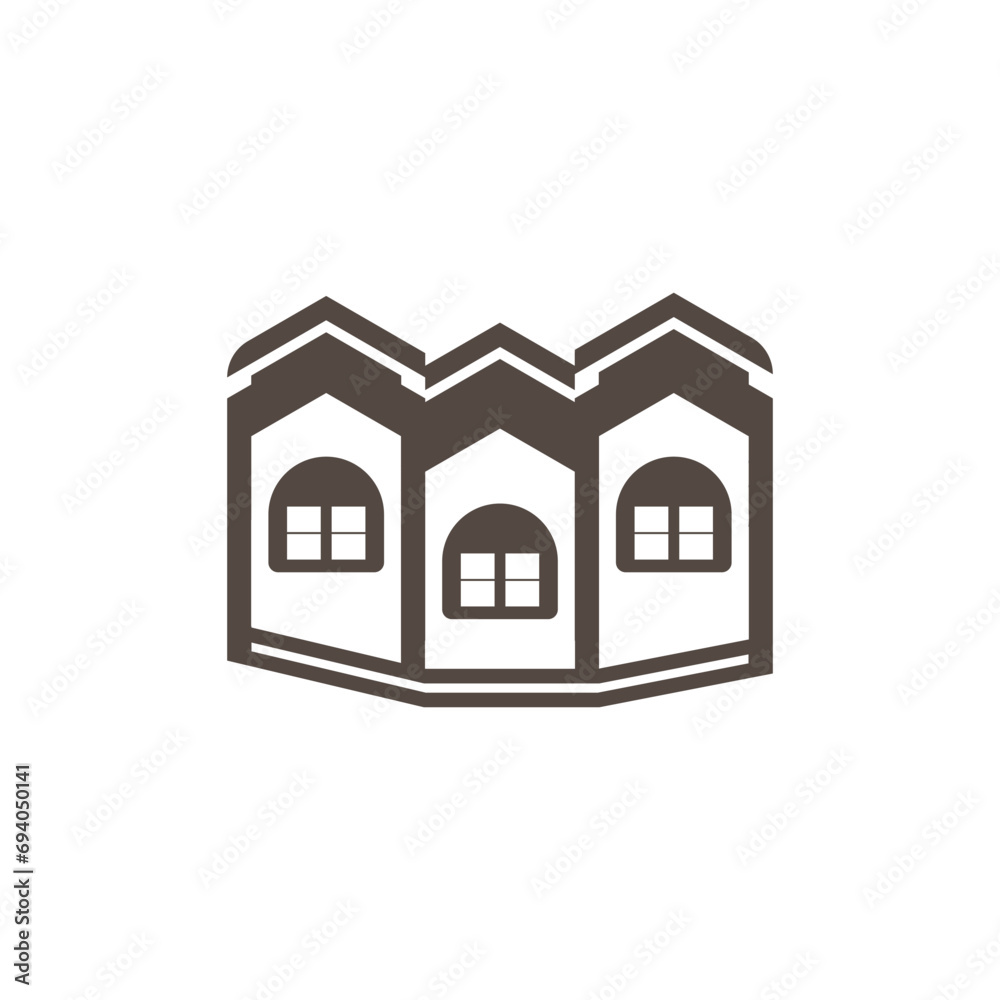 Simple home icon. Construction logo design vector Simple home icon. Construction logo design vector
