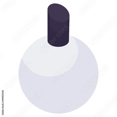 A unique design icon of perfume 