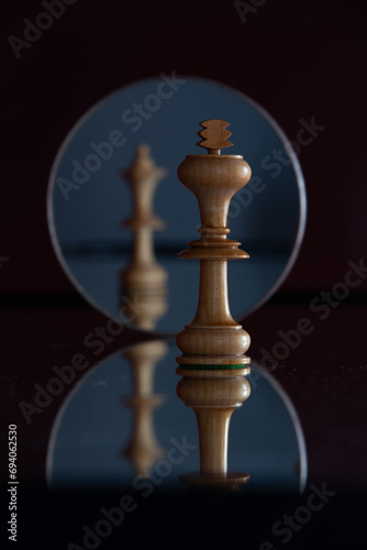 Schachfiguren, König und Dame, Deutschland