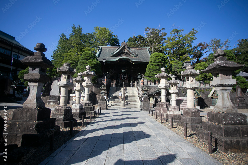 Naritasan Shinshoji Temple is popular Buddhist temple complex in Narita City