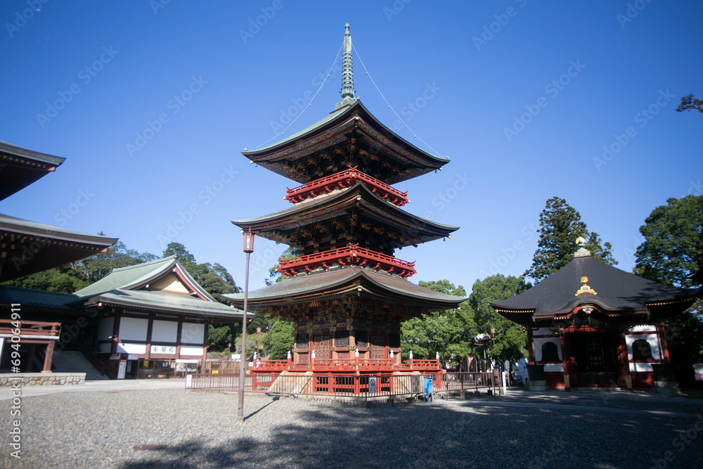 Naritasan Shinshoji Temple is popular Buddhist temple complex in Narita City Naritasan Shinshoji Temple is popular Buddhist temple complex in Narita City