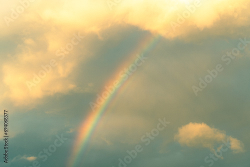 rainbow in the sky