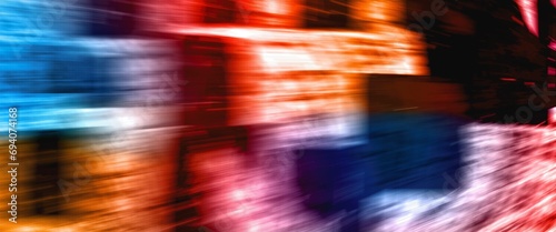 abstract colorful background with motion blur