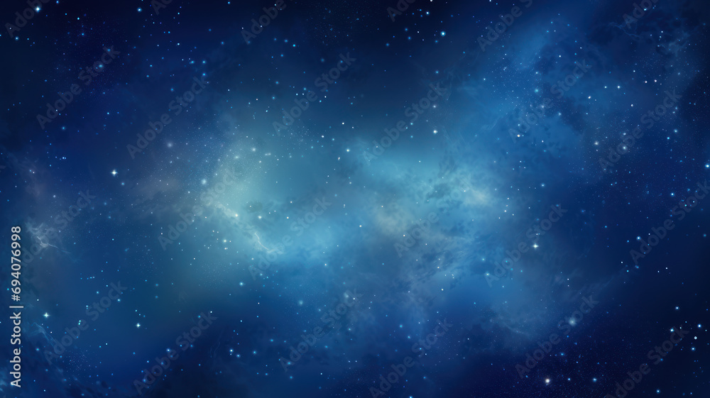 Obraz premium Interstellar Dreamscape, Starry Sky Background