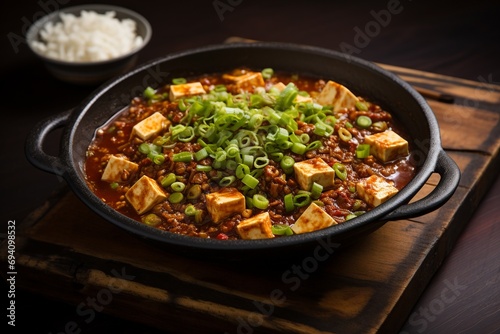 Mapo Tofu: Minimalist Spicy Sichuan Dish

