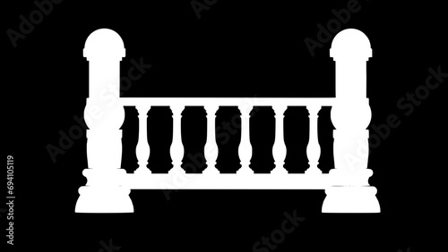 Balustrade 2D Renders