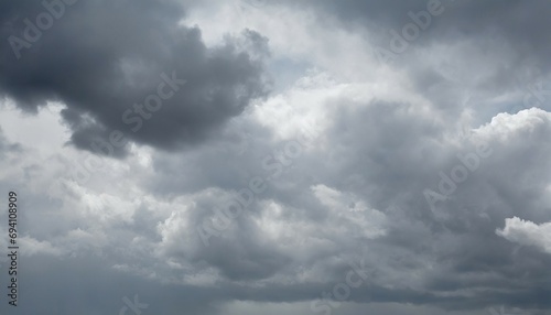 gray cloudy sky background photo
