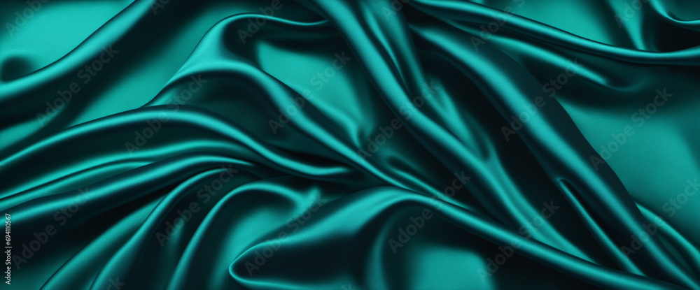 Obraz premium detaillierte Nahaufnahme von eleganter Seide